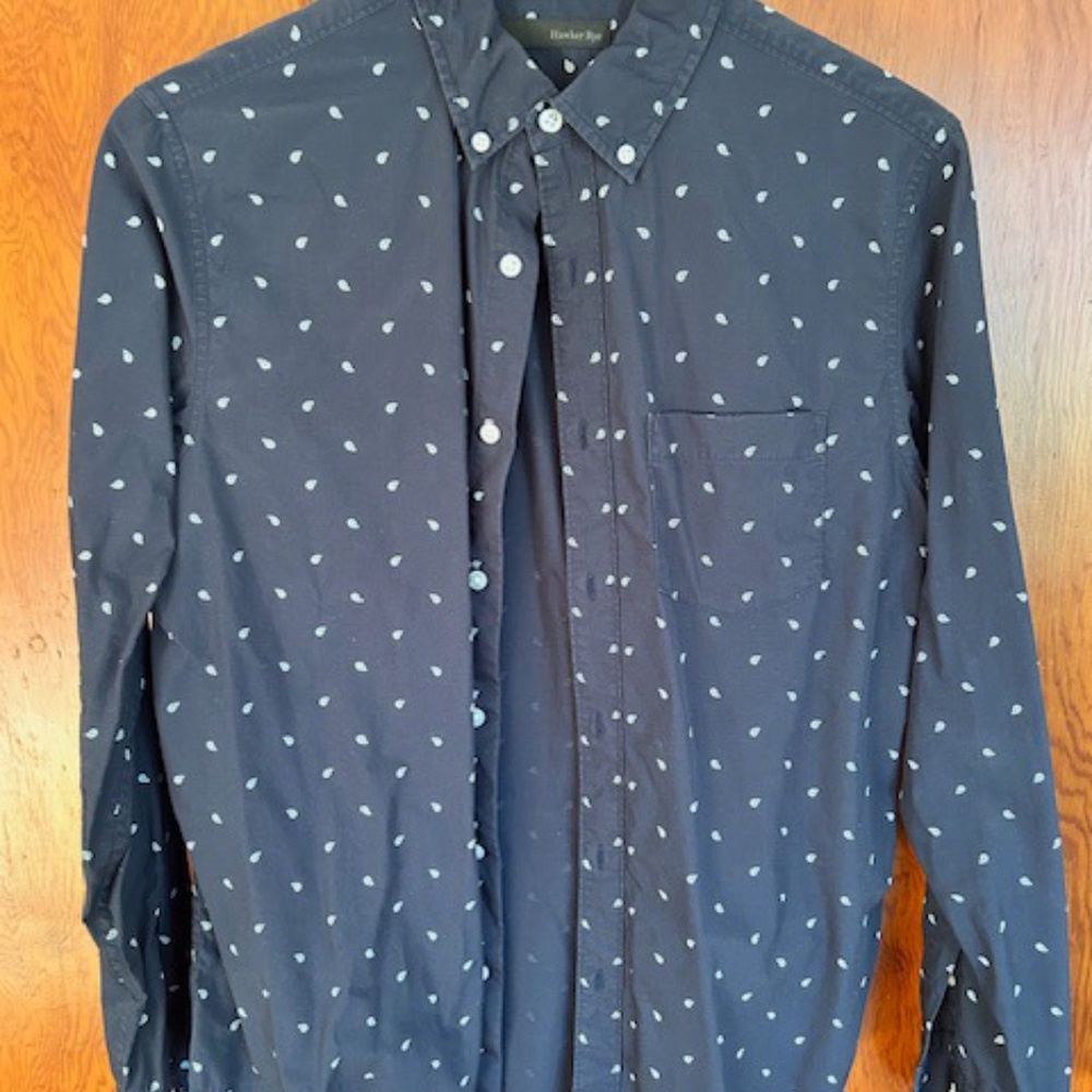 Hawker Rye button down long sleeve shirt